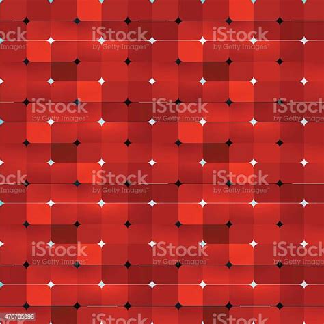 Abstract Red Check Pattern Background Stock Illustration - Download ...