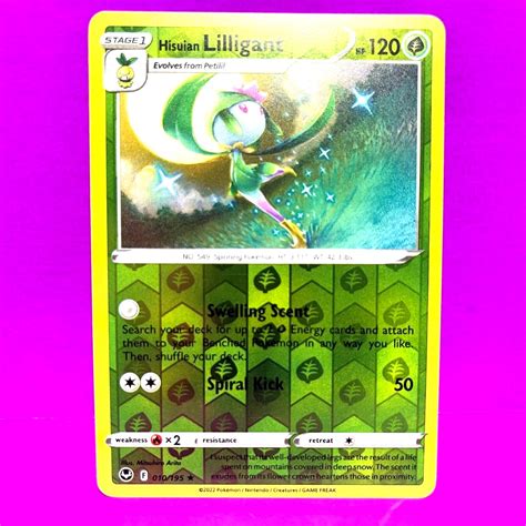 Hisuian Lilligant Reverse Holo 10 Prices Pokemon Silver Tempest