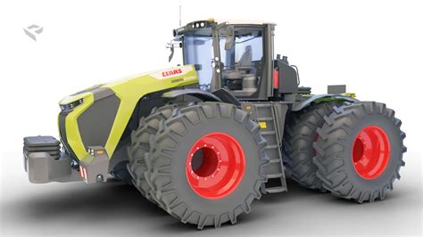 Blender 3D Model CLAAS XERION 12650 Trac YouTube