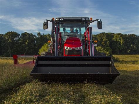 New 2024 Massey Ferguson MF 5711 D 4WD Cab Red Tractors In Hayden ID