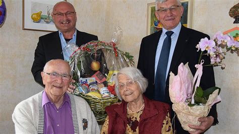 Fest Der Eisernen Hochzeit Bei Anni Und Werner Gersitz