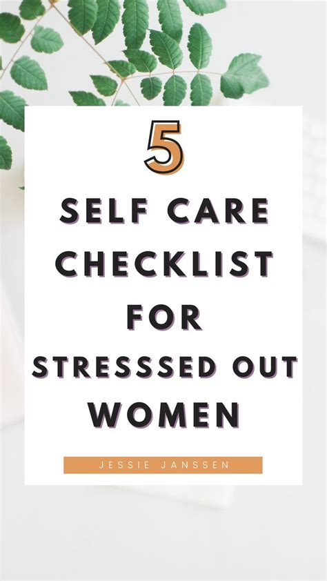 Daily Self Care Checklist Free Printable Artofit