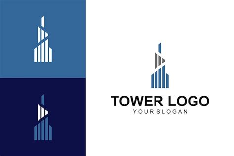 Premium Vector Tower Logo Design And Icons