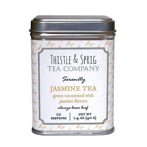 Serenity Jasmine Tea Direct Trade Taiwanese Green Tea Scented With