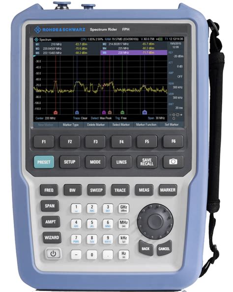 Rohde Schwarz Spectrum Rider FPH Handheld Spectrum Analyzer