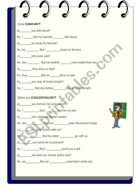 EXERCISES MODAL VERBS - ESL worksheet by KELEN PRISCILA