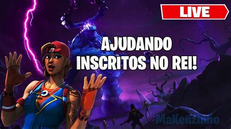 Fortnite Salve O Mundo Ajudando Os Inscritos No Rei M Tico E Miss O