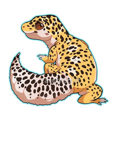 Leopard Gecko By Cargorabbit Amphibians Reptiles Lizards Cartoon