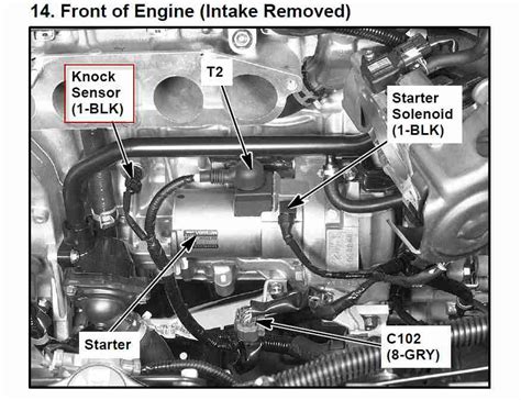 P0325 Knock Sensor KS 1 Bank 1 Circuit Malfunction Honda