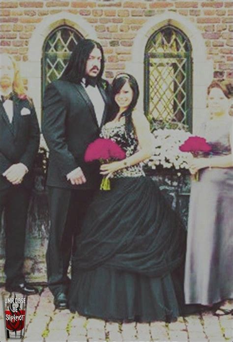 Mick And Stacy Wedding Photo Mick Thomson Slipknot Slipknot Corey Taylor