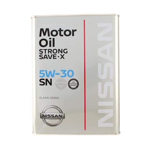 ᐉ Моторное масло Nissan SN Strong Save X 5W-30 4 л