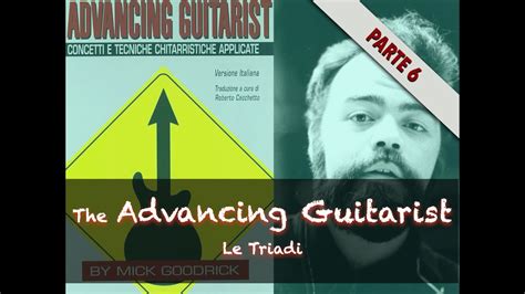 The Advancing Guitarist Mick Goodrick Le Triadi Youtube