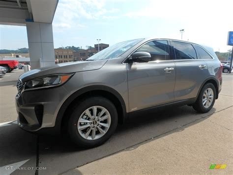 2019 Titanium Silver Kia Sorento Lx V6 Awd 129516445 Photo 7