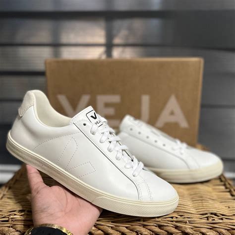 Veja Esplar White Natural Women S Fashion Footwear Sneakers On Carousell