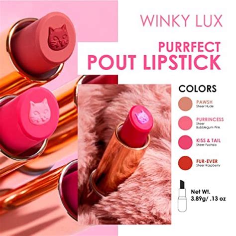 Winky Lux Son Dưỡng Có Màu Winky Lux Purrfect Pout Sheer Lipstick 36g Shopee Việt Nam