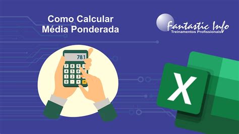 Como Calcular Média Ponderada no Excel YouTube