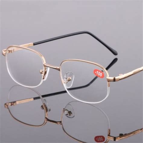 Ou Dioptrie 4 50 Lunettes De Myopie Sans Bords Pour Hommes Et