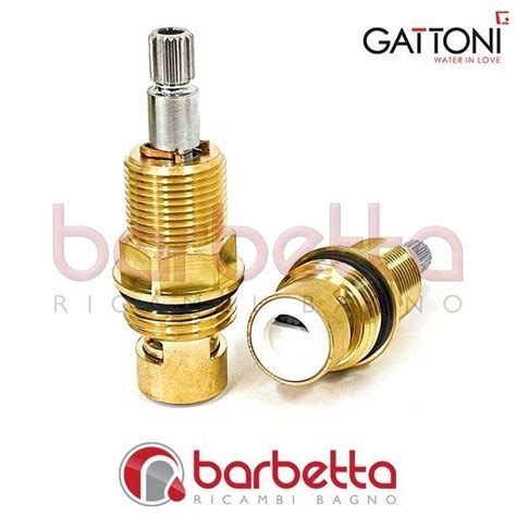 Vitone Doppio Filetto 2321 Vitoni Gattoni Ricambi Bagno Barbetta