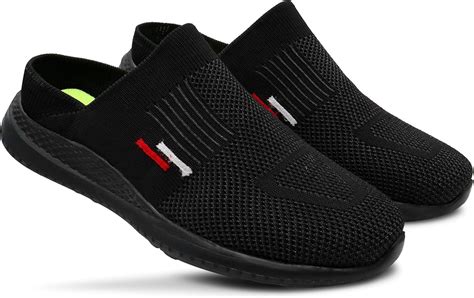 Buy Mules for Men's (6) Black at Amazon.in