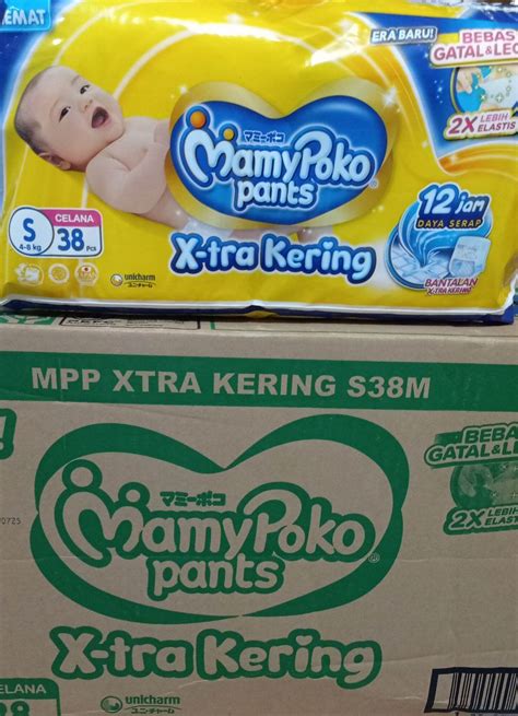 Mamypoko Pants Extra Kering 1 Ball S38 L28 M32 Xl26 Xxl24 Lazada Indonesia