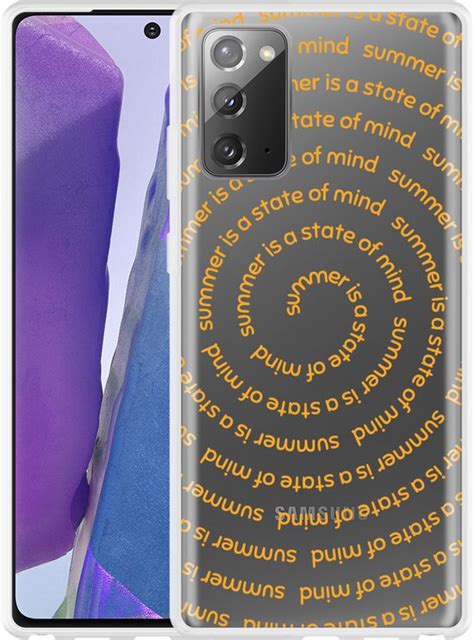 Samsung Galaxy Note 20 Hoesje State Of Mind Designed By Cazy Bol