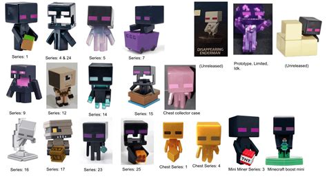 Every Minecraft Mini Figure Enderman Ever I Think Includes