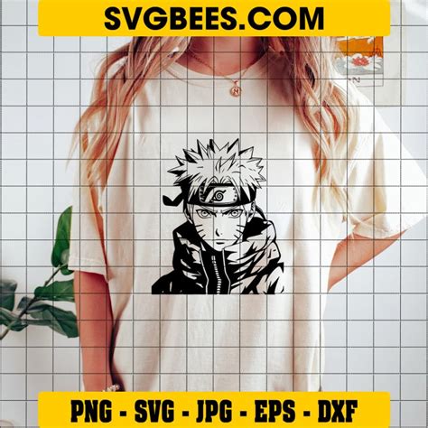 Naruto Uzumaki Svg Manga Kurama Svg Naruto Anime Svg Hero Svg Anime