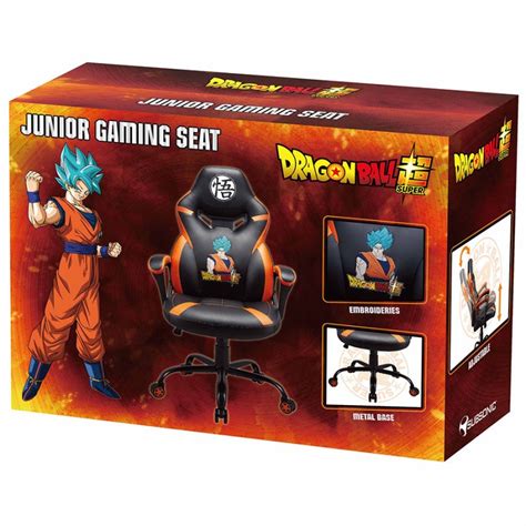 Silla Gaming Dragon Ball Super Negro Subsonic