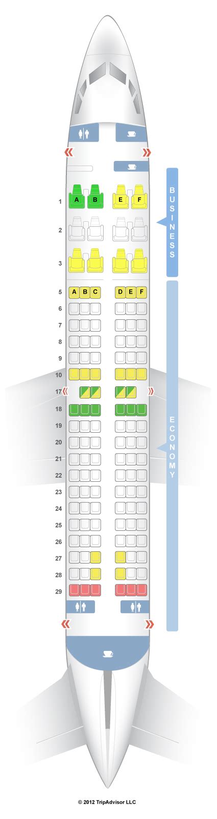 Seatguru Seat Map Copa Airlines Boeing 737 700 73g