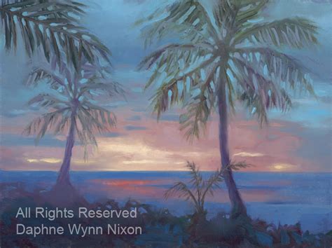 Sunset On Montego Bay Low Res Daphne Wynne Nixon Paintings