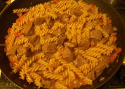 Kochen Gulasch Nudel Pfanne Rezept Mit Bild Kochbar De