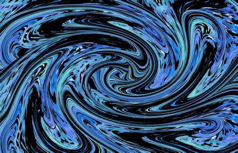 Blue And Black Swirl Pattern Free Stock Photo - Public Domain Pictures