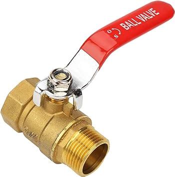 Amazon Akozon Ball Valve Bsp Dn Brass Pipe Ball Valve Male