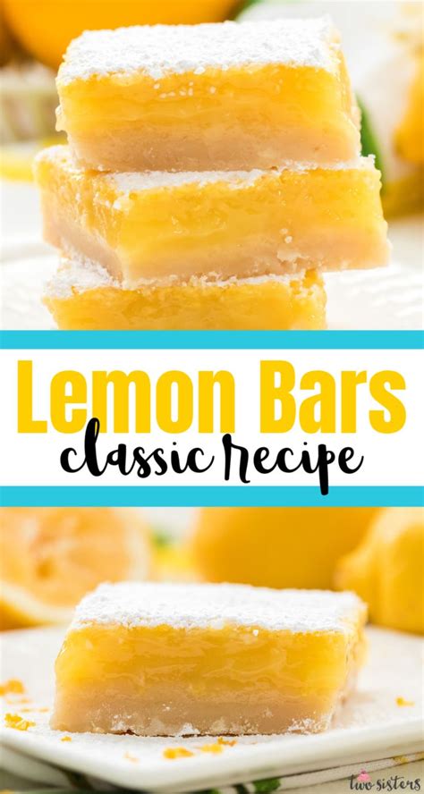 The Best Ever Lemon Bars Recipe Lemon Bars Lemon Bars Recipe Lemon Bars Easy