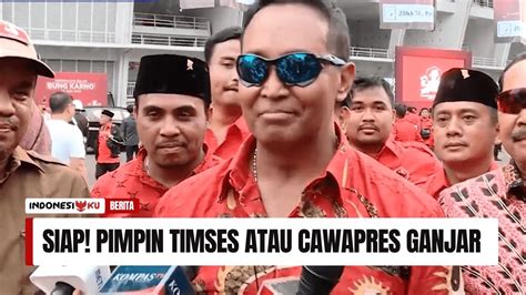 Andika Perkasa Siap Jika Pimpin Timses Atau Cawapres Ganjar Youtube