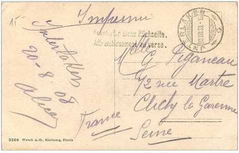 Carte Postale Ancienne Suisse INTERLAKEN Und Jungfrau 1908