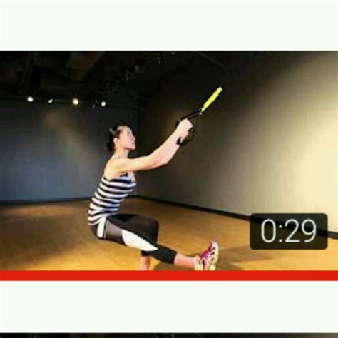 Trx Single Leg Squat By Michelle Oliveira Exercise How To Skimble