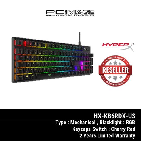 Hyperx Alloy Origins Mechanical Gaming Keyboard Hx Kb Rdx Us Pc