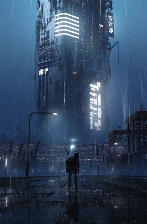 Pin by Jury Rosyma on Hình vui Dystopian art Cyberpunk city