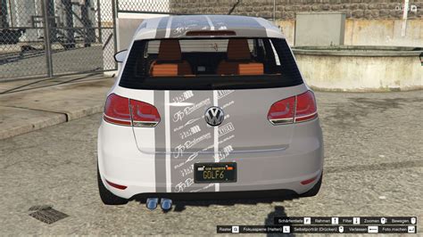 Vw Golf Mk6 Gti Livery Logostripesjp Performance Enjoy Carwrapping Gta5