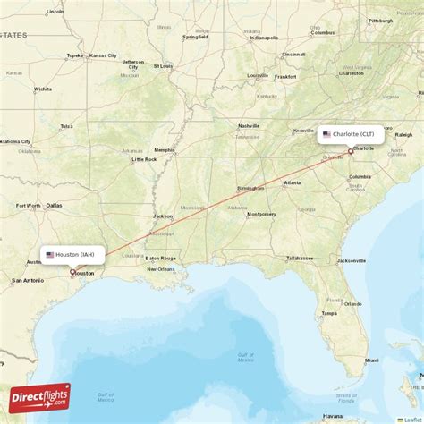 Direct Flights From Houston To Charlotte Iah To Clt Non Stop