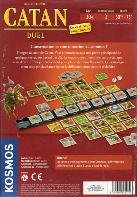 Catan Duel Les Princes De Catane L Atani Re Jeux De Soci T Toulon