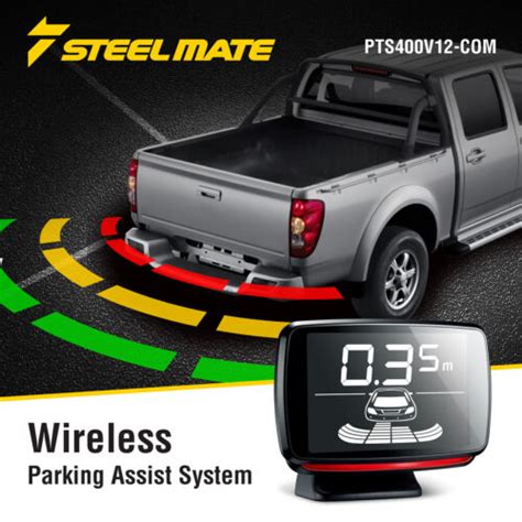 STEELMATE Wireless Car Parking Assist System Reverse Radar 12 24V