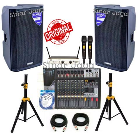 Jual Paket Sound System 15 Inch Aktif Ashley Fullset Garansi Resmi