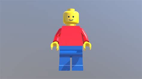 Lego Minifigure Pbr 3d Model By Thethomastrainzuser 8e6eb0f