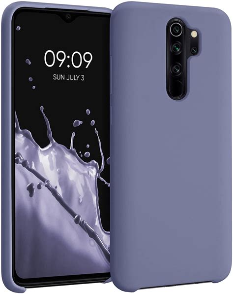 Kwmobile Soft Flexible Rubber Back Cover Σιλικόνης Lavender Grey Redmi Note 8 Pro Skroutz Gr