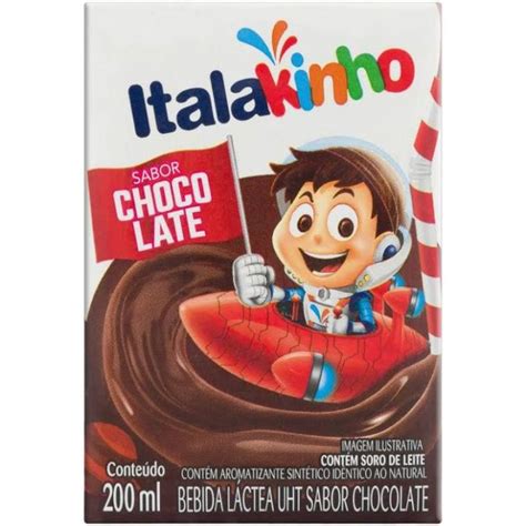 Caixa 24 Achocolatados Italakinho 200ml Shopee Brasil