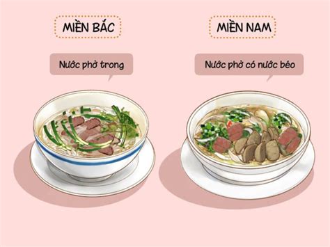 So Sánh Phở Miền Nam Và Miền Bắc Có điểm Gì Khác Biệt