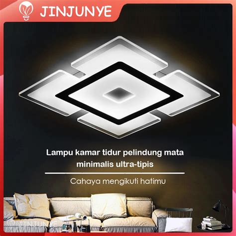 Jual Lampu Plafon Led Akrilik Lampu Rumah Modern Ruang Tamu Kamar Tidur