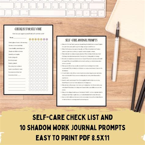 Self Care Journal Setup For High School
